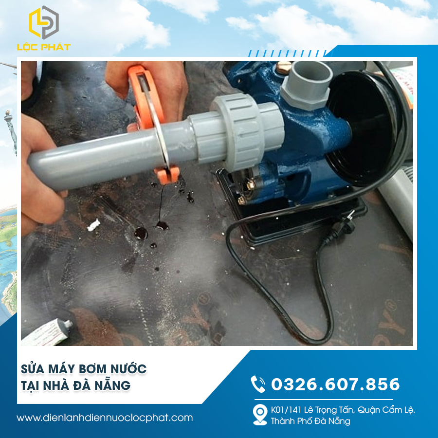 Sửa máy bơm nước tại nhà Đà Nẵng