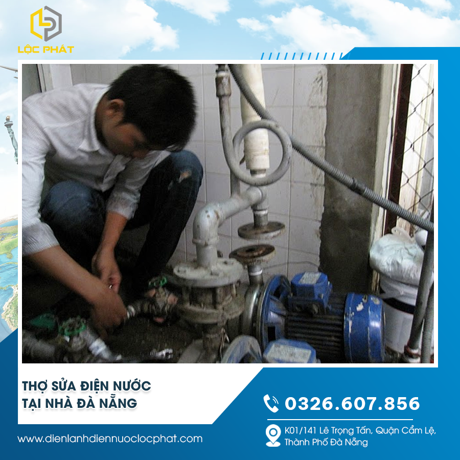 Thợ sửa điện nước tại nhà Đà Nẵng