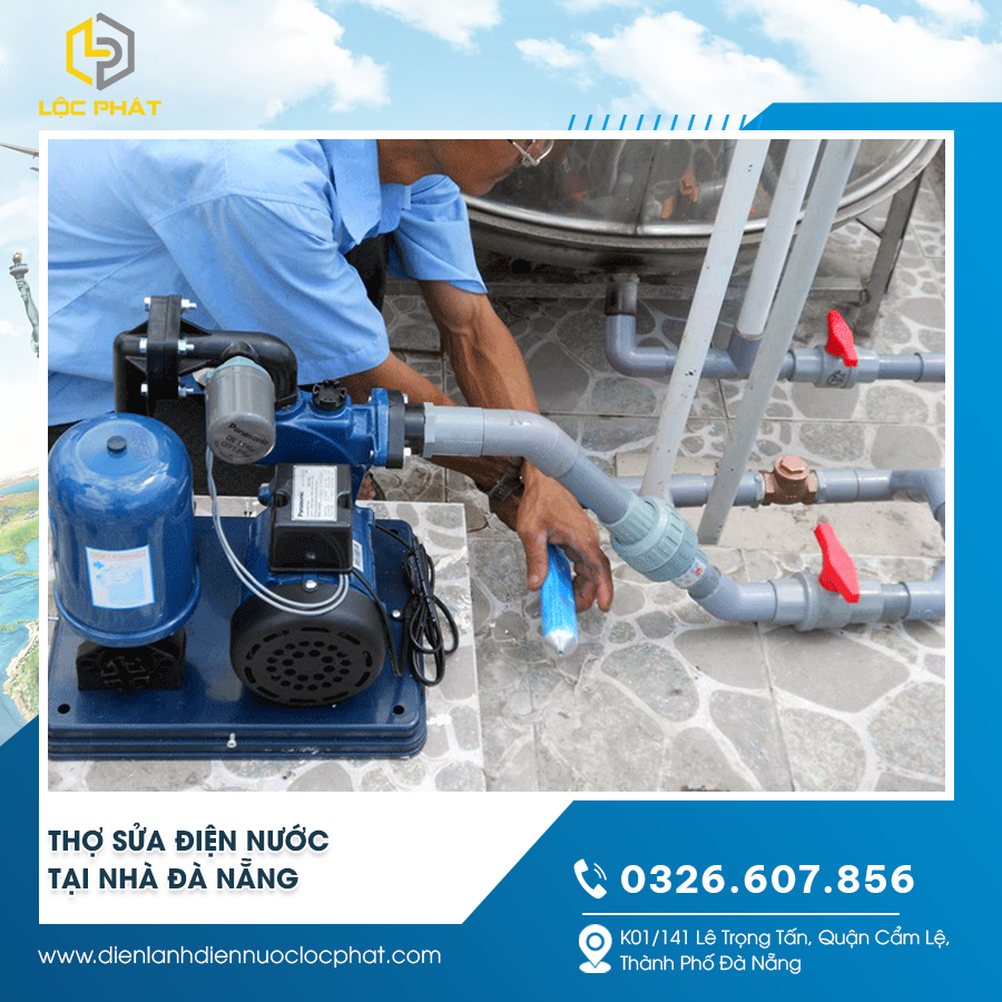 Thợ sửa điện nước tại nhà Đà Nẵng