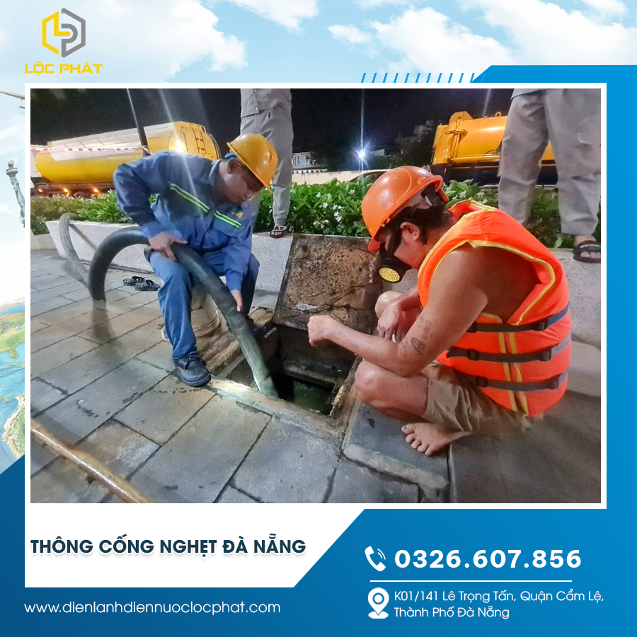 Thông cống nghẹt Đà Nẵng