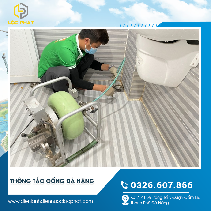 Thông tắc cống Đà Nẵng