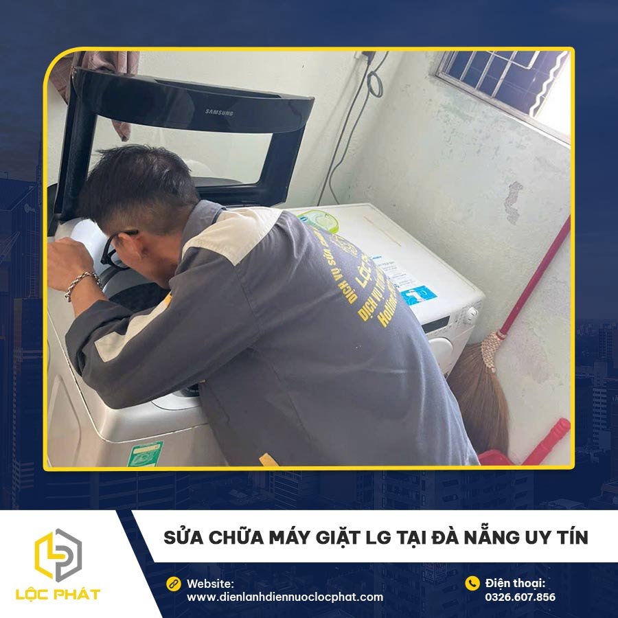 Sửa chữa máy giặt LG tại Đà Nẵng uy tín