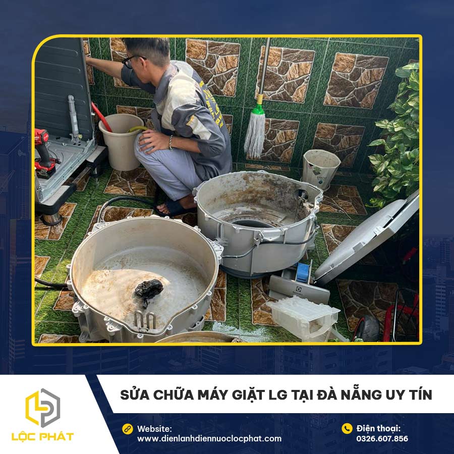 Sửa chữa máy giặt LG tại Đà Nẵng uy tín