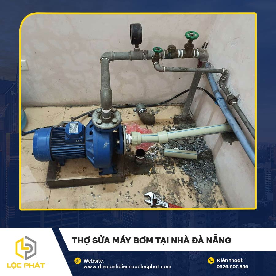 Thợ sửa máy bơm tại nhà Đà Nẵng