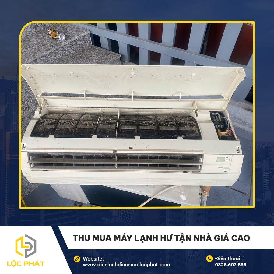 Thu mua máy lạnh hư tận nhà giá cao