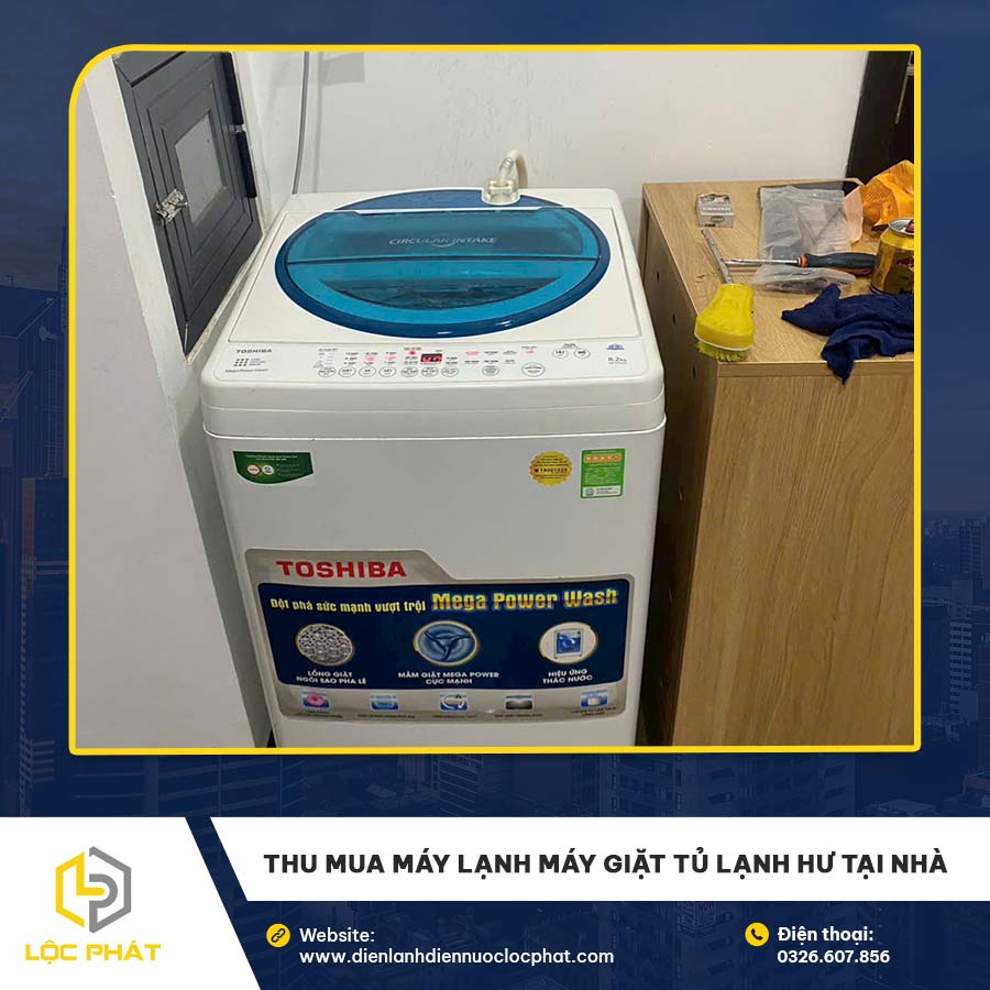 Thu mua máy lạnh máy giặt tủ lạnh hư tại nhà