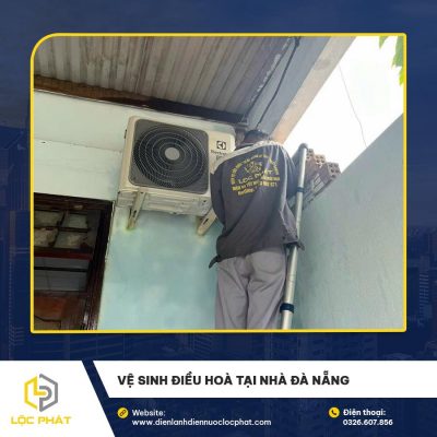 Vệ sinh điều hoà tại nhà Đà Nẵng